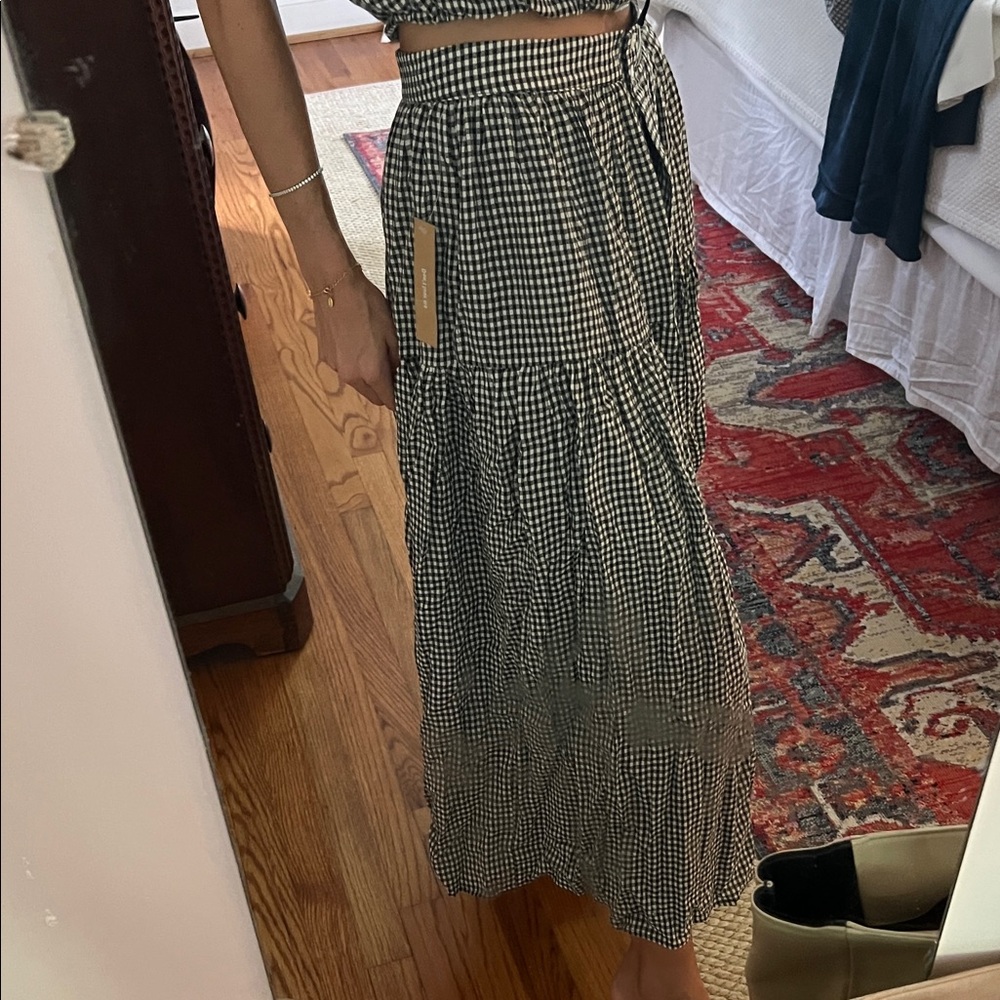 Black and White Gingham set - Picture 3 of 6